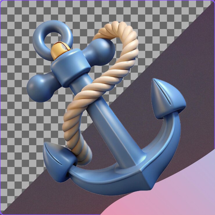 PSD ángulo renderizado en 3d con ilustración de cuerda