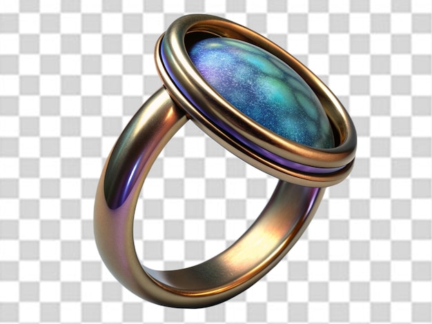 Un anillo de joyas en png