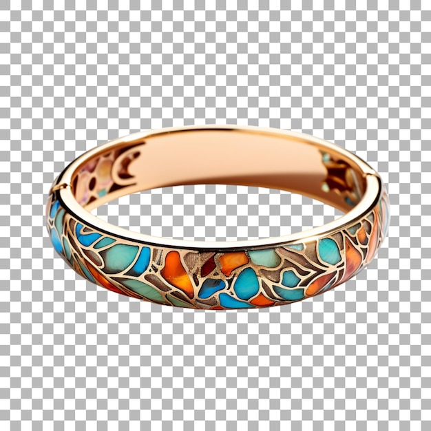 PSD un anillo de oro con un diseño de una flor y una imagen de una flor