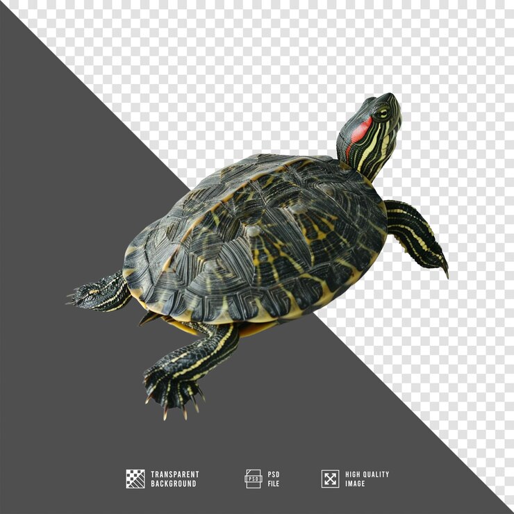 animal tortuga sin fondo con calidad HD