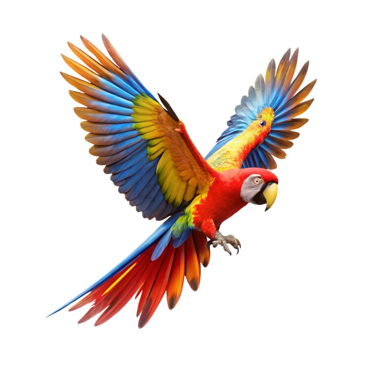 PSD animale pappagallo uccello png