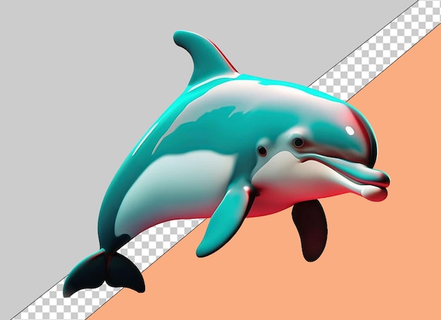 PSD animales lindos en 3d en png