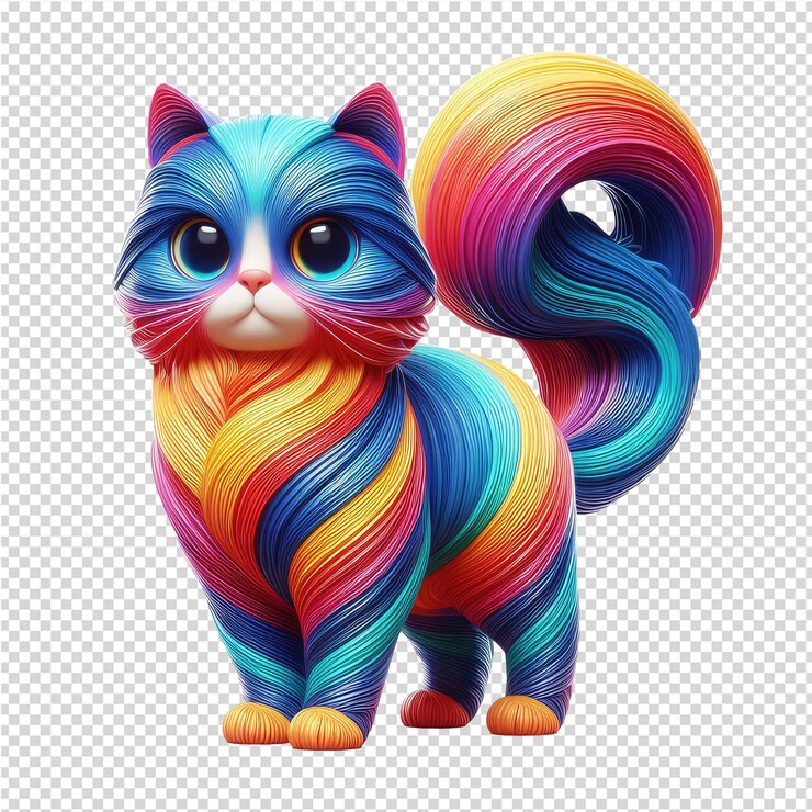 PSD animales silvestres aislados en un lienzo claro de png