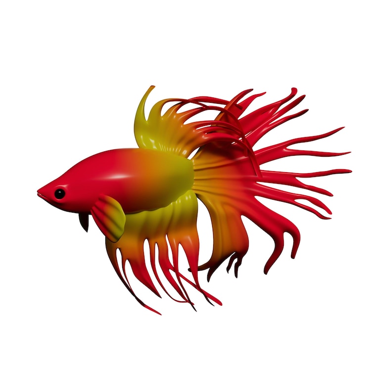 PSD animali marini sottomarini in 3d