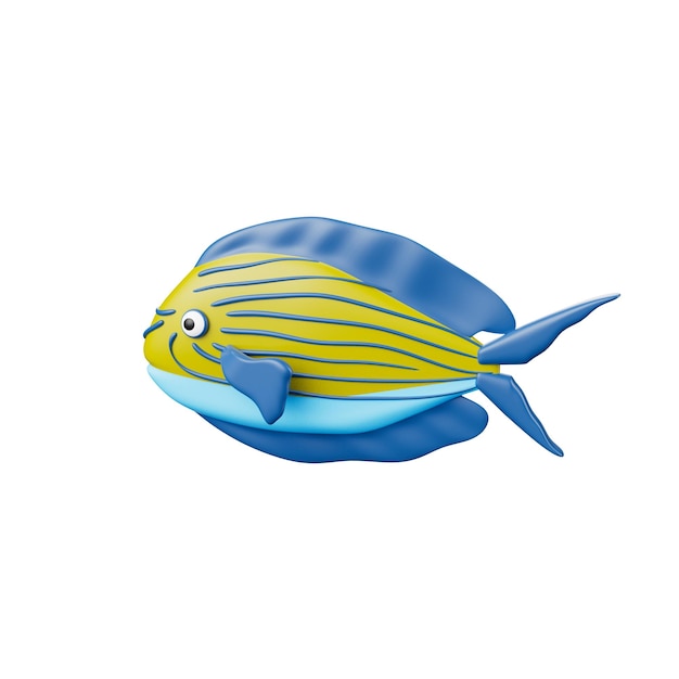 Des animaux sous-marins en 3D
