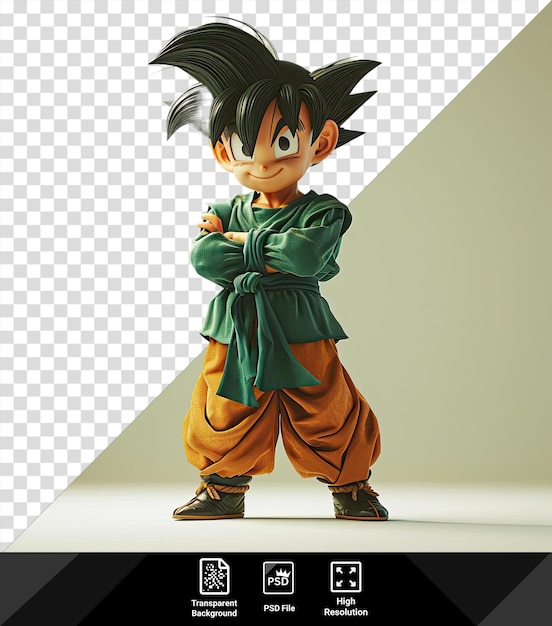 PSD l'anime de dragonball z est une personne unique.