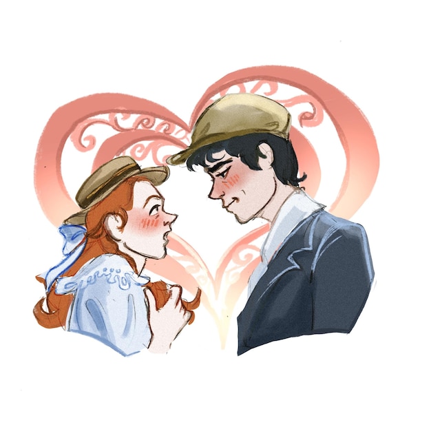 Anne y Gilbert