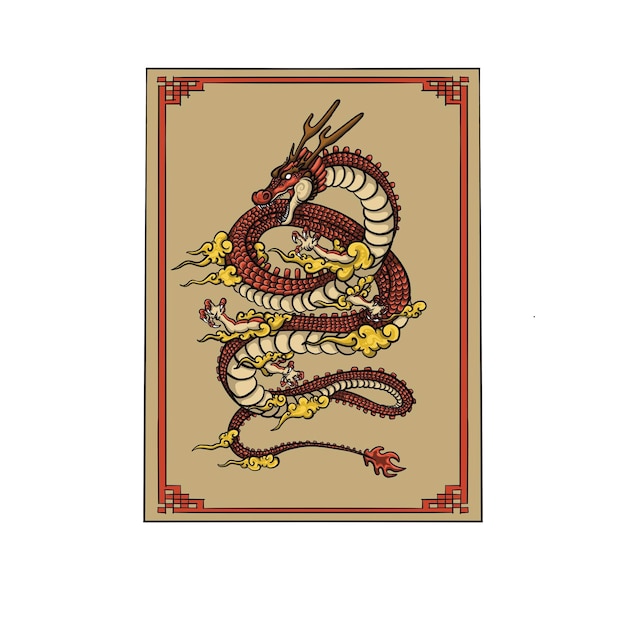 Année du Dragon 2024 pour le zodiaque chinois