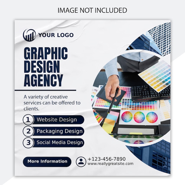 Annonce d'une agence de conception graphique