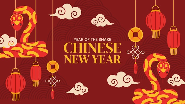 Ano Novo Chinês - Ano da Celebração da Cobra