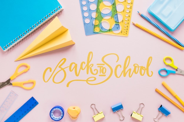 Anordnung der Schulgegenstände