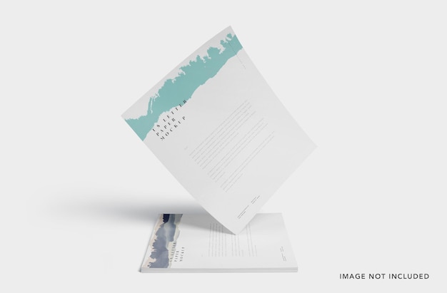 Anpassbares Firmenbriefkopf-Mockup
