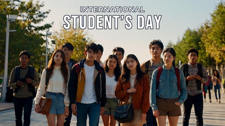 PSD antecedentes del día internacional de los estudiantes
