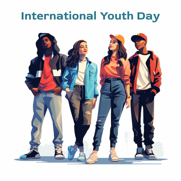 PSD antecedentes do feliz dia internacional da juventude