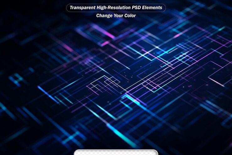 PSD antecedentes tecnológicos abstractos hud scifi