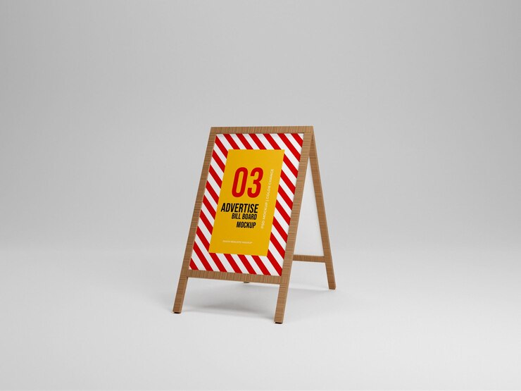 Anuncia maquetas de banner de stand