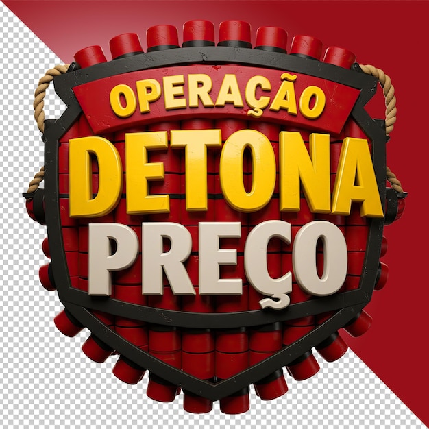 Anúncio de venda explosiva de promoção de preços detonados