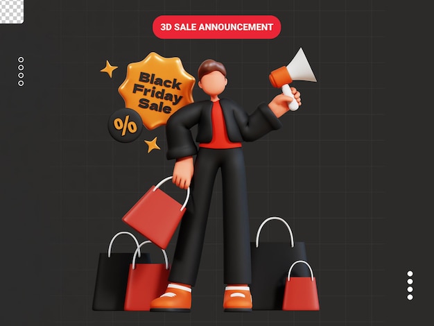 Anuncio de venta en 3D