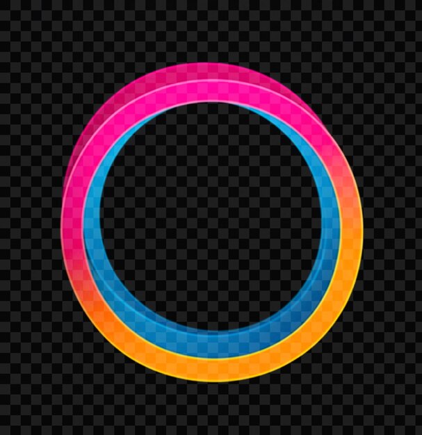 app icon in a circular shape with a flat design on transparent background