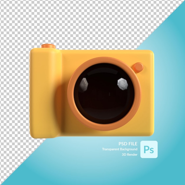 Appareil Photo Rendu 3d Illustration