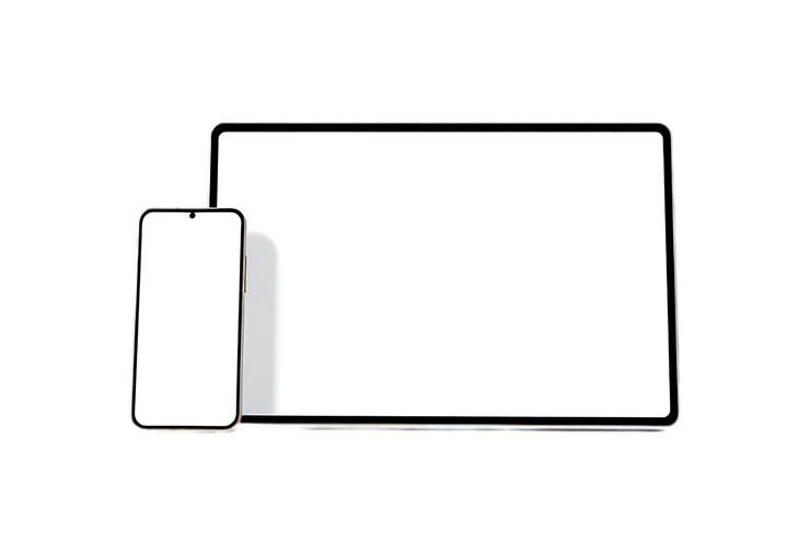 PSD les appareils technologiques modernes pour les téléphones intelligents et les tablettes
