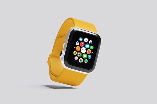 Apple-Uhr-Mockup