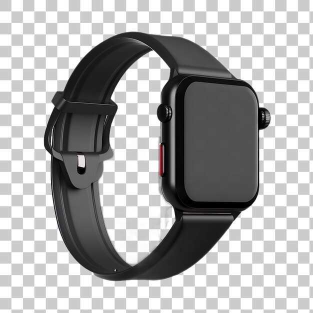 Apple watch con banda negra