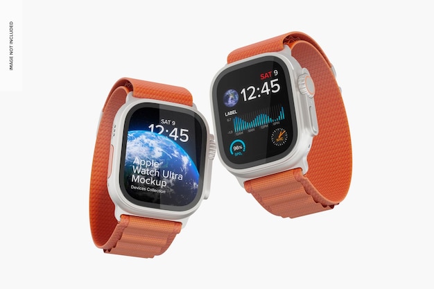 PSD apple watch ultra 49mm modell