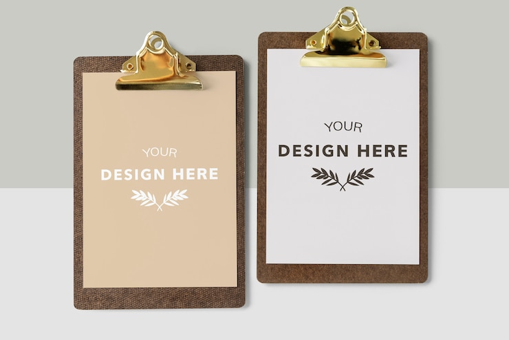 PSD appunti con un mockup del documento
