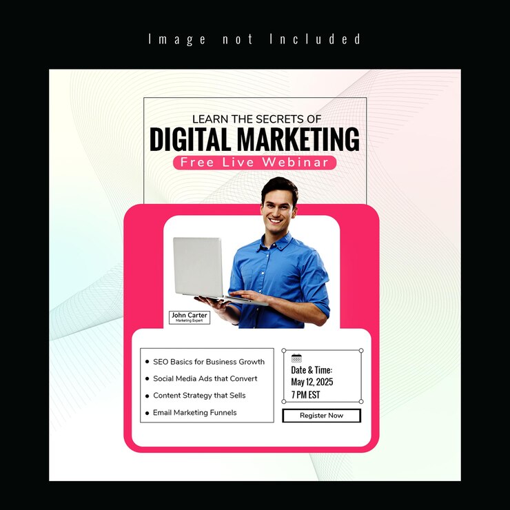 Aprenda los secretos del marketing digital en un seminario en vivo gratuito