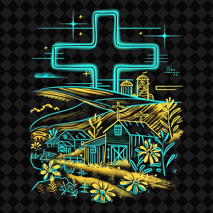 PSD apri il mondo dei personaggi di guerra e il paesaggio naturale con y2k inspired design png glowing art collages