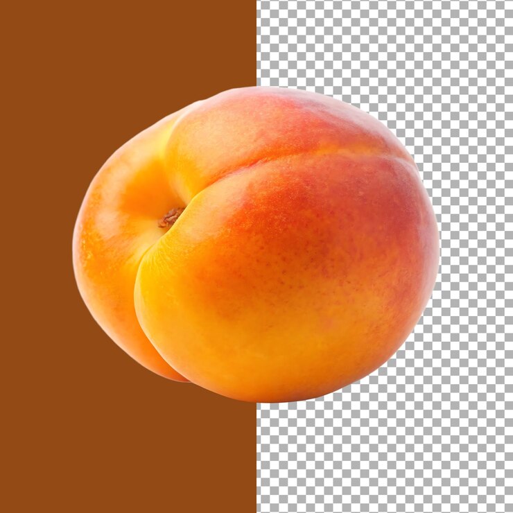 Apricotes frescos y maduros sobre un fondo colorido