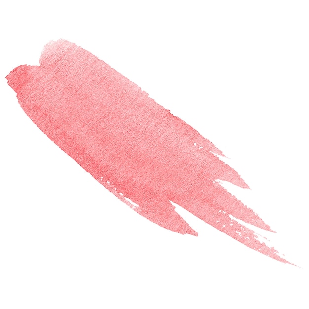 Aquarell gemalte Spritzer Handgezeichnete Designelemente isoliert auf weißem Hintergrund