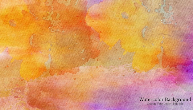 Aquarell-Hintergrund-PSD
