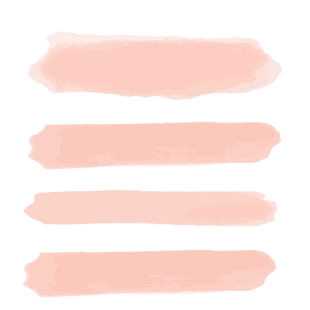 Aquarell, Pastell, rosa Pinselstriche, Hintergrund