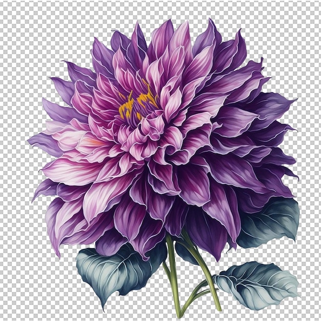 PSD aquarellblume