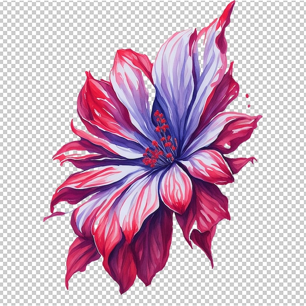 PSD aquarellblume