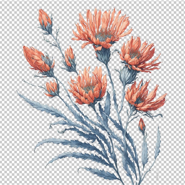 PSD aquarellblume