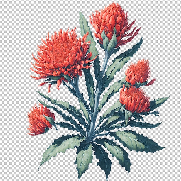 PSD aquarellblume