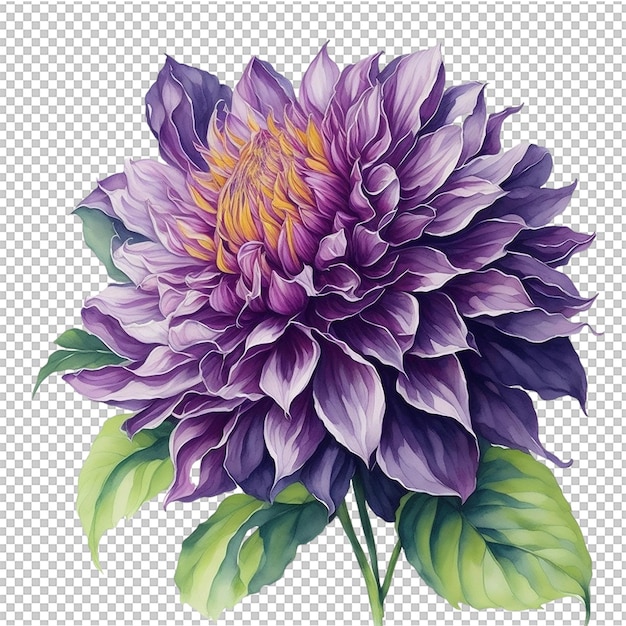 PSD aquarellblume