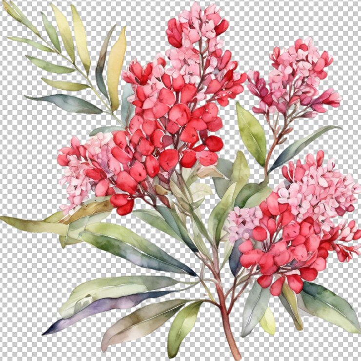 PSD aquarellblumen-büchel