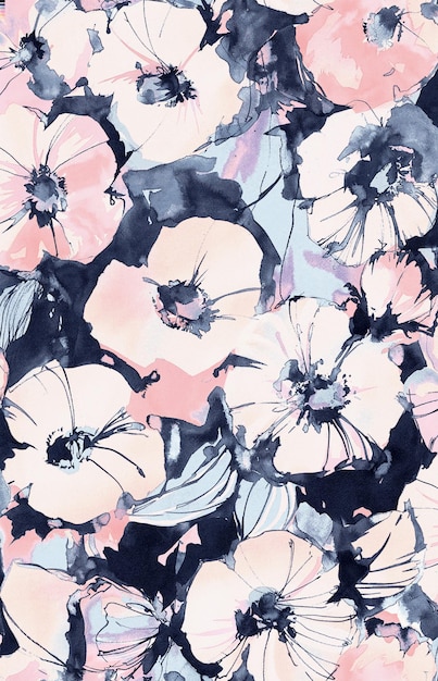 Aquarelle florale