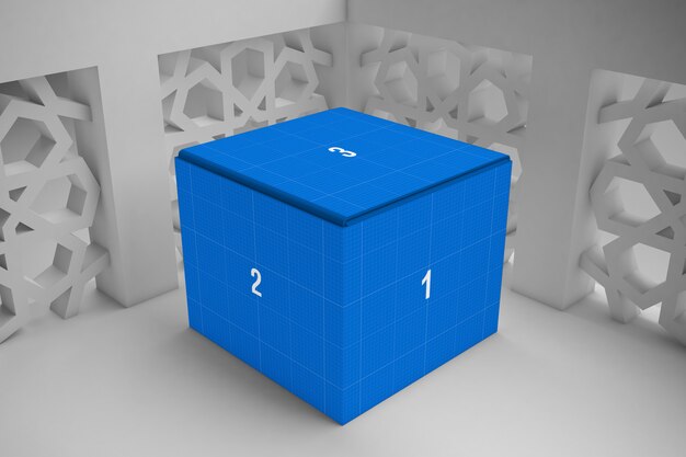 Arabische box mockup