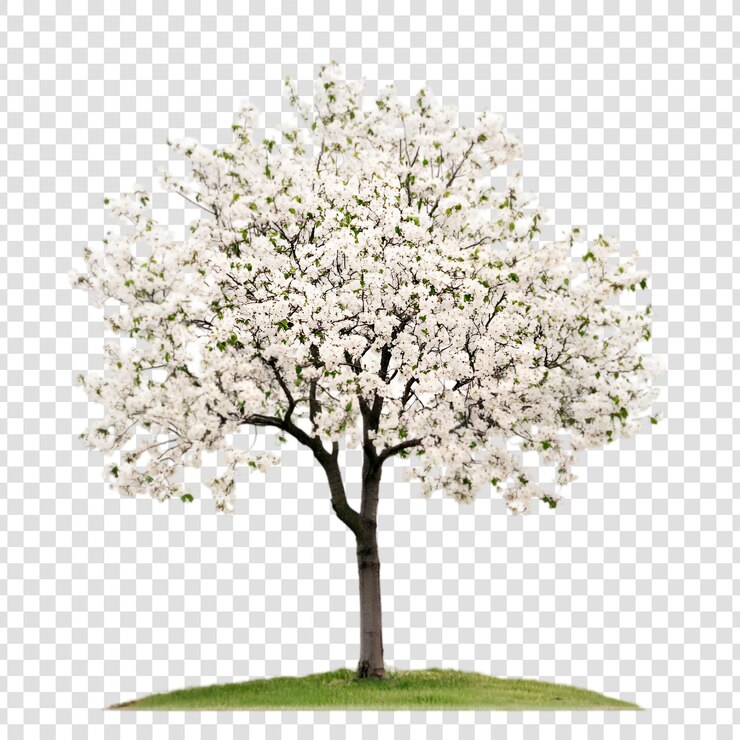 Árbol blanco en flor La primavera la naturaleza la belleza las flores las flores