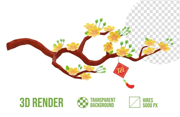 un árbol con una etiqueta roja que dice geisha en él
