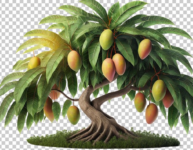 PSD Árbol de mango en 3d