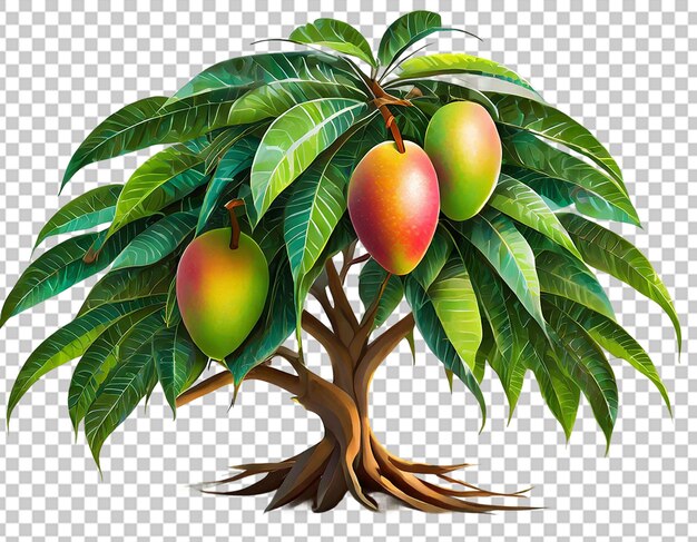 PSD Árbol de mango en 3d