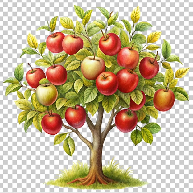 PSD Árbol de manzana