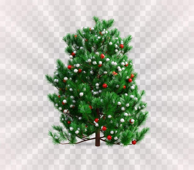 PSD arbol de navidad con bola