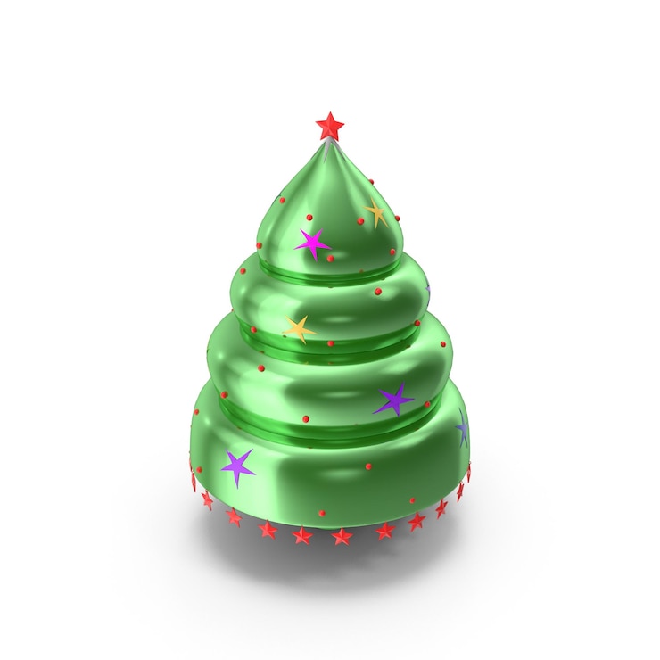 PSD árbol de navidad para decoraciones navideñas celebraciones festivas